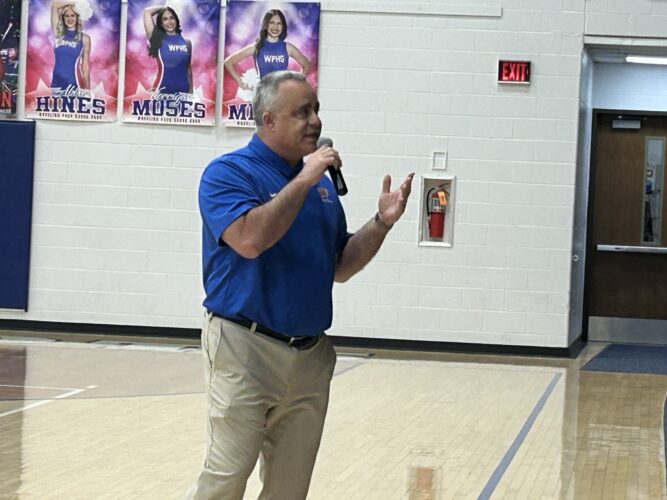 Wheeling Park High Student-Athletes Hear 'Sextortion' Discussion